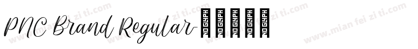 PNC Brand Regular字体转换